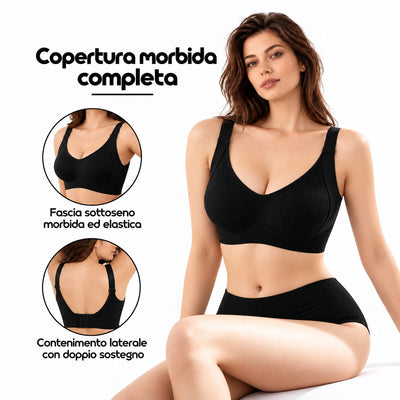 Reggiseno push-up modellante senza ferretto
